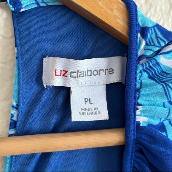 Liz Claiborne floral dress Size PL - Picture 3 of 12